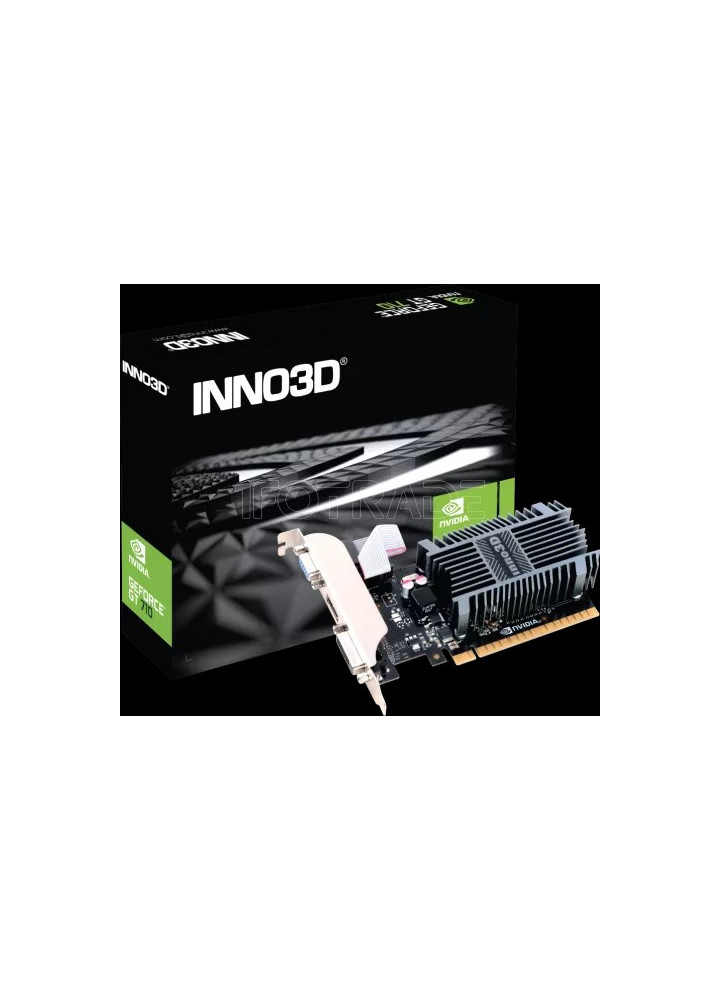 Carte Graphique INNO3D GeForce GT710 2Go Low Profile Passive