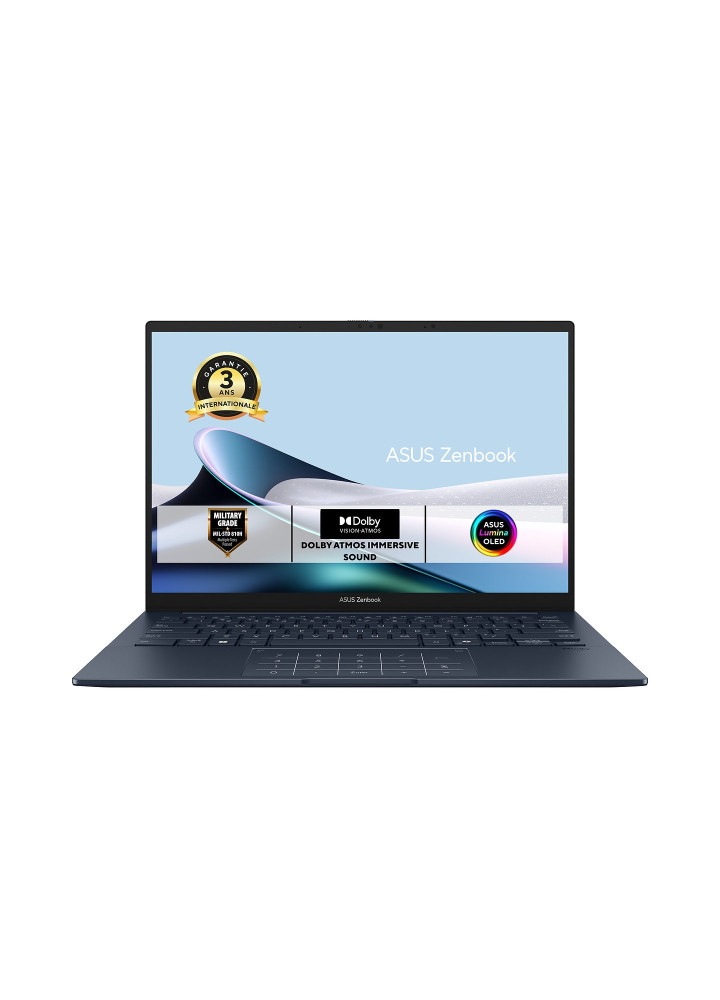 PC Ordinateur portable ASUS Zenbook UX3405CA-ZENBOOK-DISQD2X 14" Intel Core Ultra 7 16 Go Bleu 512 Go