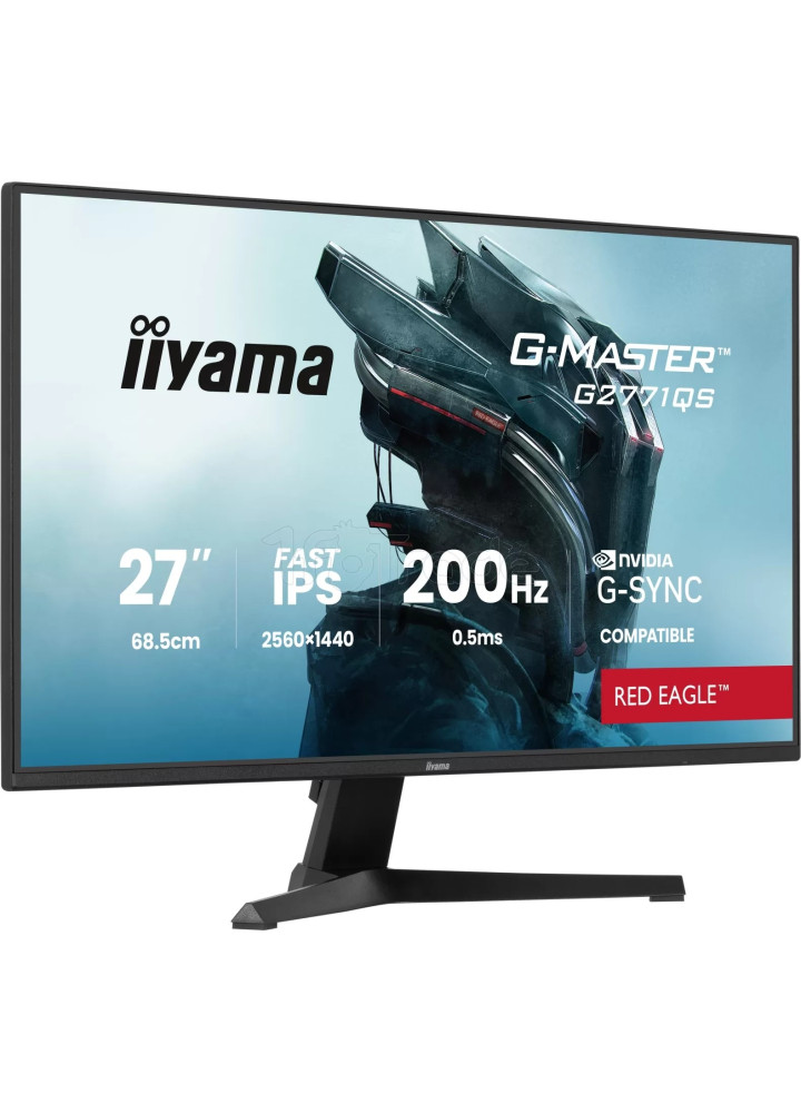 Écran 27" Iiyama G-Master Red Eagle G2771QS-B1 Quad HD 200Hz (Noir)