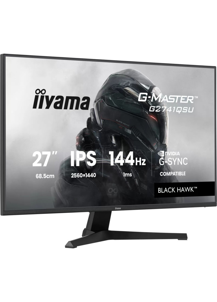 Écran 27" Iiyama G-Master Black Hawk G2741QSU-B1 Quad HD 144Hz (Noir)