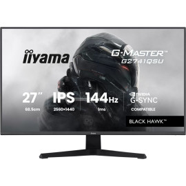 Écran 27" Iiyama G-Master Black Hawk G2741QSU-B1 Quad HD 144Hz (Noir)