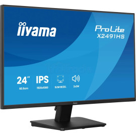 Écran 24" Iiyama ProLite X2491HS-B1 Full HD 120Hz (Noir)