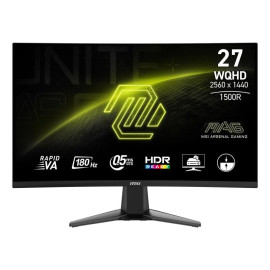Écran MSI MAG 27CQ6F écran plat de PC 68,6 cm (27") 2560 x 1440 pixels Quad HD LCD Noir (9S6-3CD91M-002)
