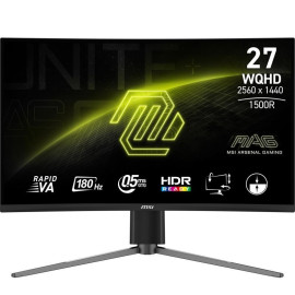 Écran MSI MAG 27CQ6PF écran plat de PC 68,6 cm (27") 2560 x 1440 pixels Wide Quad HD LCD Noir (9S6-3CD94M-012)