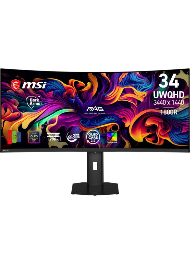 Écran MSI MAG 341CQP QD-OLED X28 (9S6-3DE39T-003)