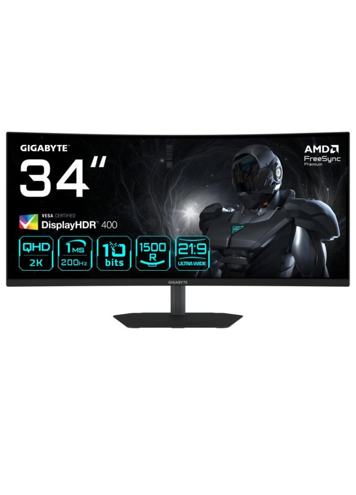 Écran GIGABYTE G34WQC2 (G34WQC2 EK)