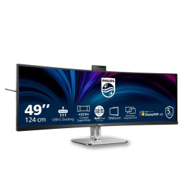 Écran Philips 49B2U6900CH/00 écran plat de PC 124 cm (48.8") 5120 x 1440 pixels Dual QHD LCD Noir