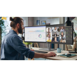 Écran Philips 49B2U6900CH/00 écran plat de PC 124 cm (48.8") 5120 x 1440 pixels Dual QHD LCD Noir