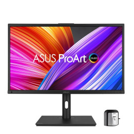 Écran ASUS ProArt PA27DCE-K écran plat de PC 68,3 cm (26.9") 3840 x 2160 pixels 4K Ultra HD OLED Noir (90LM0810-B01I70)