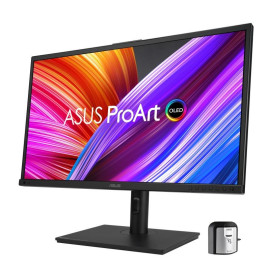 Écran ASUS ProArt PA27DCE-K écran plat de PC 68,3 cm (26.9") 3840 x 2160 pixels 4K Ultra HD OLED Noir (90LM0810-B01I70)