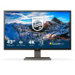 Écran Philips P Line 439P1/00 LED display 108 cm (42.5") 3840 x 2160 pixels 4K Ultra HD Noir