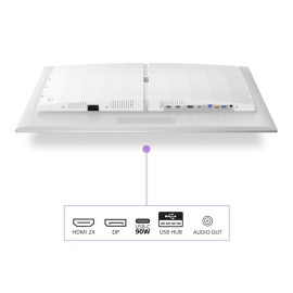 Écran Philips Evnia 8000 32M2N8900/00 écran plat de PC 80 cm (31.5") 3840 x 2160 pixels 4K Ultra HD QDOLED Blanc