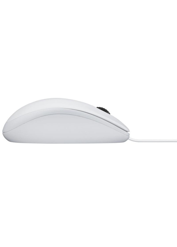 Souris Logitech B100 Optical Fil USB Blanc OEM (910-003360)