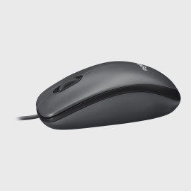 Souris Logitech M100 souris Bureau Ambidextre USB Type-A Optique 1000 DPI (910-006652)