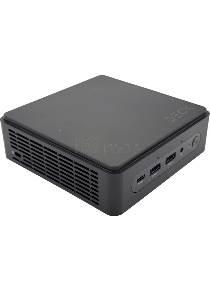 PC de bureau Mini PC ProSeries NUC Deck - i7-1255U Win11 Pro 8G/512G/Intel Graphics/Microsoft Windows Windows 11