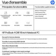 PC Ordinateur portable HP ProBook 4 G1iR D96QDAT 16" Core 5 120U/16Go/SSD512Go/W11Pro
